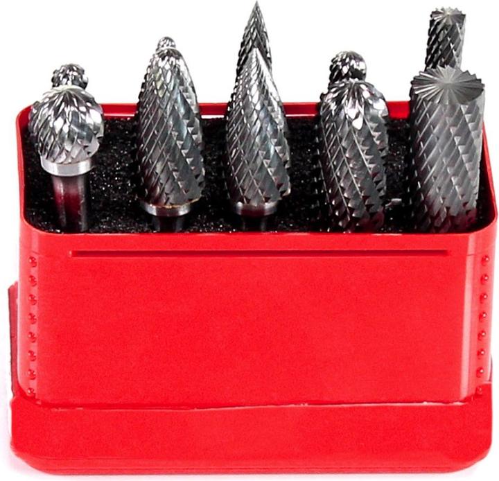 Actual product image Ruko Carbide burrs set
