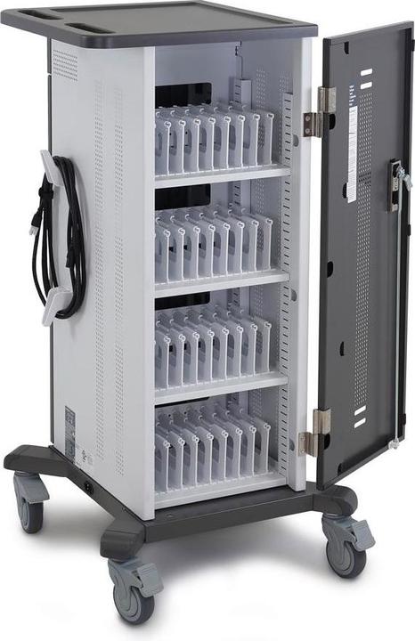 Actual product image Ergotron YES35 - Trolley (charging only) for 35 mobile devices - lockable - Grey, White - Bilds