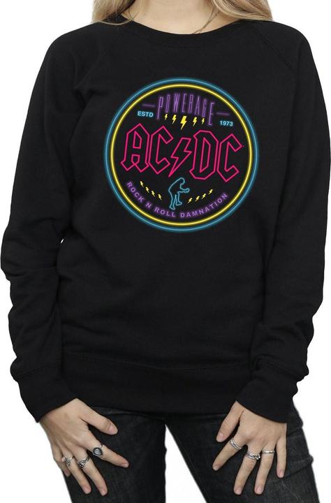 Produktbild AC/DC Circle Neon Sweatshirt (M)