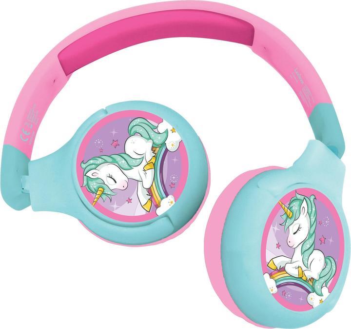 Image du produit Lexibook Unicorn - Casque Bluetooth® pliable 2 en 1 (HPBT010UNI)