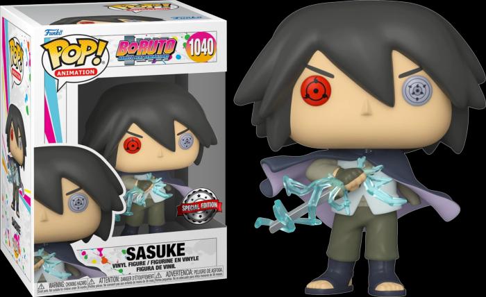 Produktbild Funko POP! Animation Boruto – Sasuke Sharingan Edition Limitée