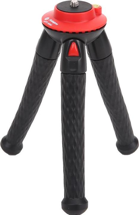 Actual product image Fotopro UFO Mini black/red tripod with phone & GoPro mount