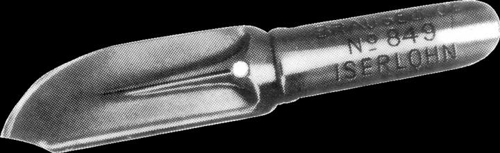 Actual product image Brause Linoleum contour nibs (50 x)