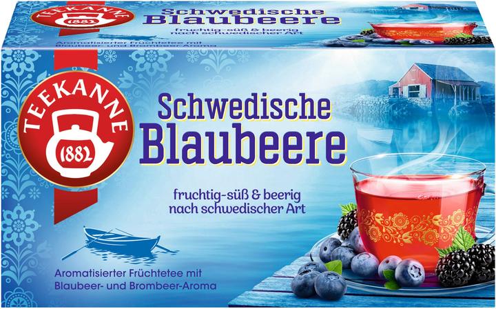 Actual product image Teekanne Swedish blueberry (45 g)