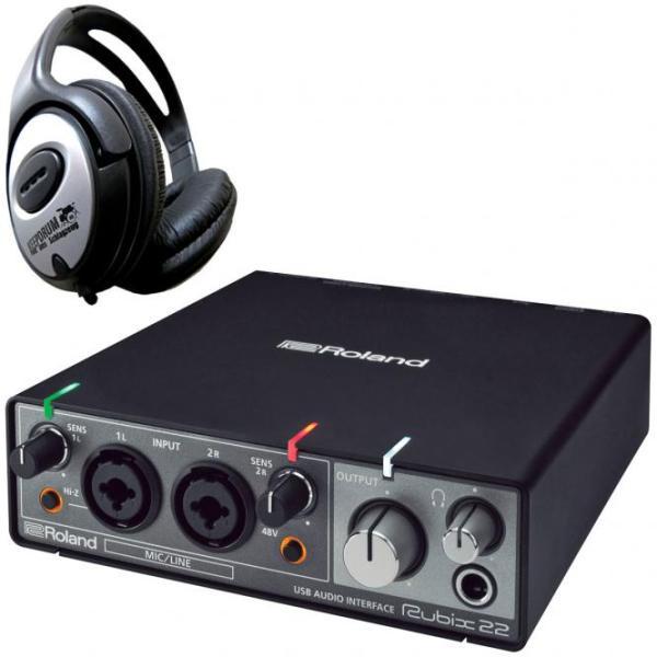 Produktbild Roland Rubix22 USB Audio-Interface mit Kopfhörer (USB)
