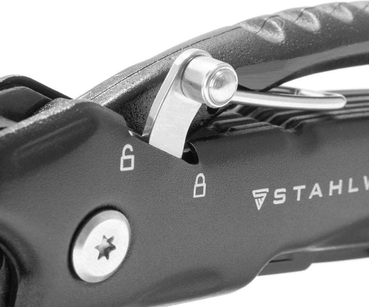 Produktbild Stahlwerk Multitool 12 Tools Taschenmesser Multifunktionswerkzeug Taschenlampe (12 Funktionen)