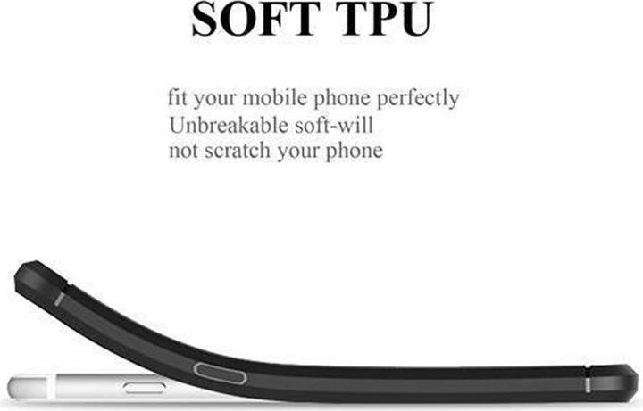 Produktbild Cadorabo TPU Ultra Slim carbon edelstahl Kombi Cover (Apple iPhone 7 Plus, Apple iPhone 7s Plus)