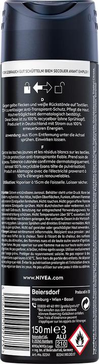 Immagine prodotto Nivea Men Black & White Invisible Original Spray DUO (Getto vaporizzato, 300 ml)