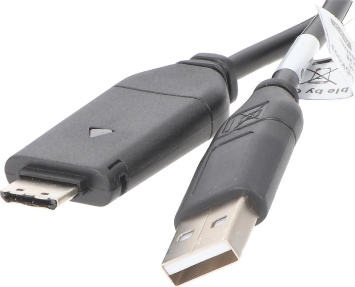 Actual product image AccuCell USB connection cable for Samsung ES55, PL20, WB5500, WB600, WP10 (Power adapter)