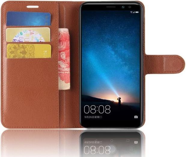 Actual product image Leather cover with litchi texture (Mate 10 Lite)