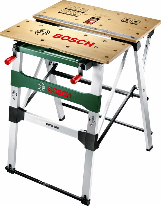 Bosch Home & Garden Work Table PWB 600 (68 cm, 68 cm)