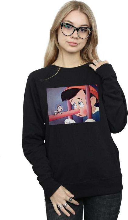 Immagine prodotto Disney Pinocchio Nose Still Felpa Donna (M)
