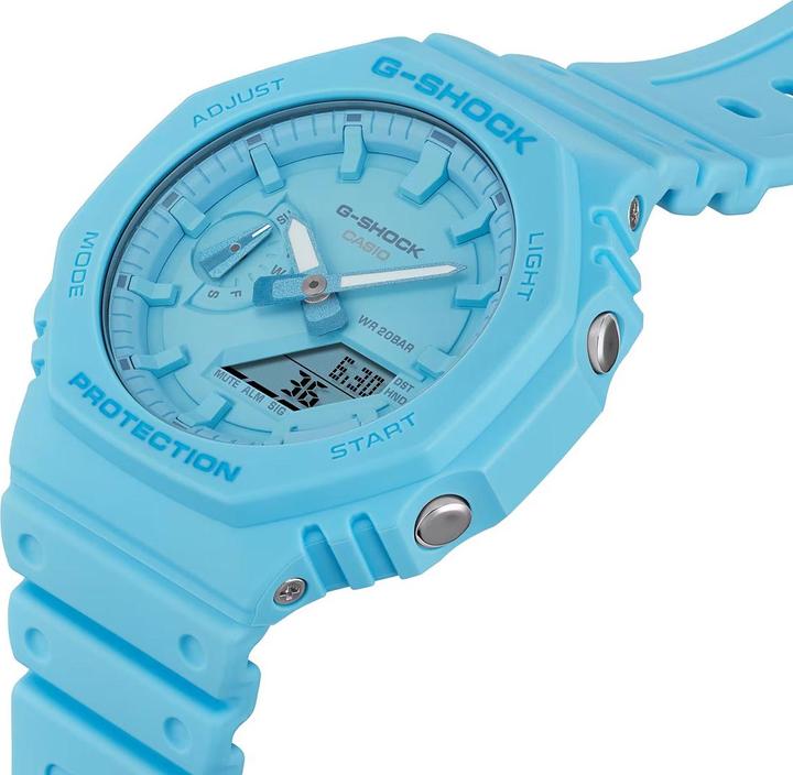 Produktbild G-Shock GA-2100-2A2 (Digitaluhr, Analoguhr, 45 mm)
