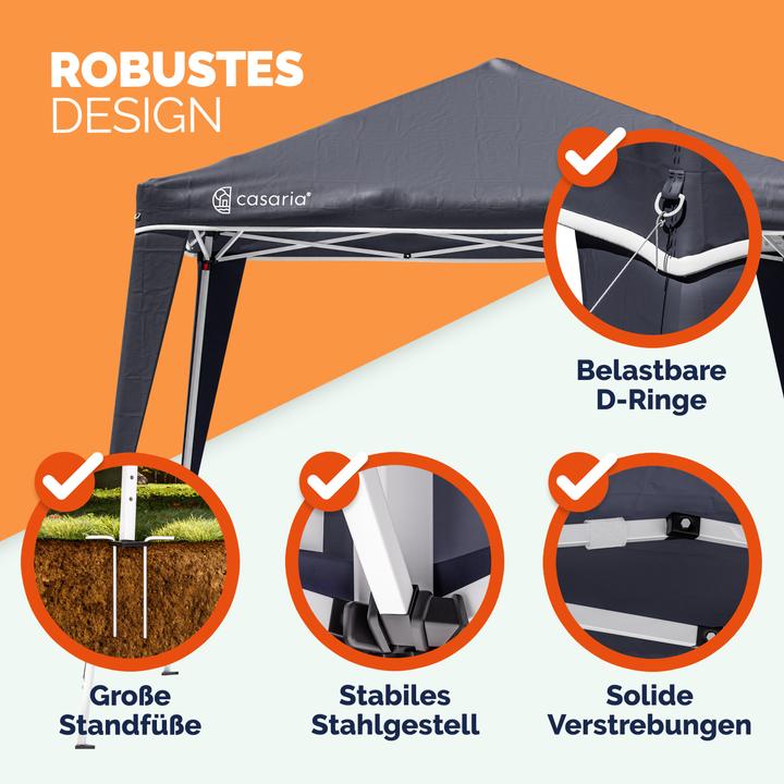 Produktbild Casaria Pavillon Pop-up (300 cm, 300 cm)