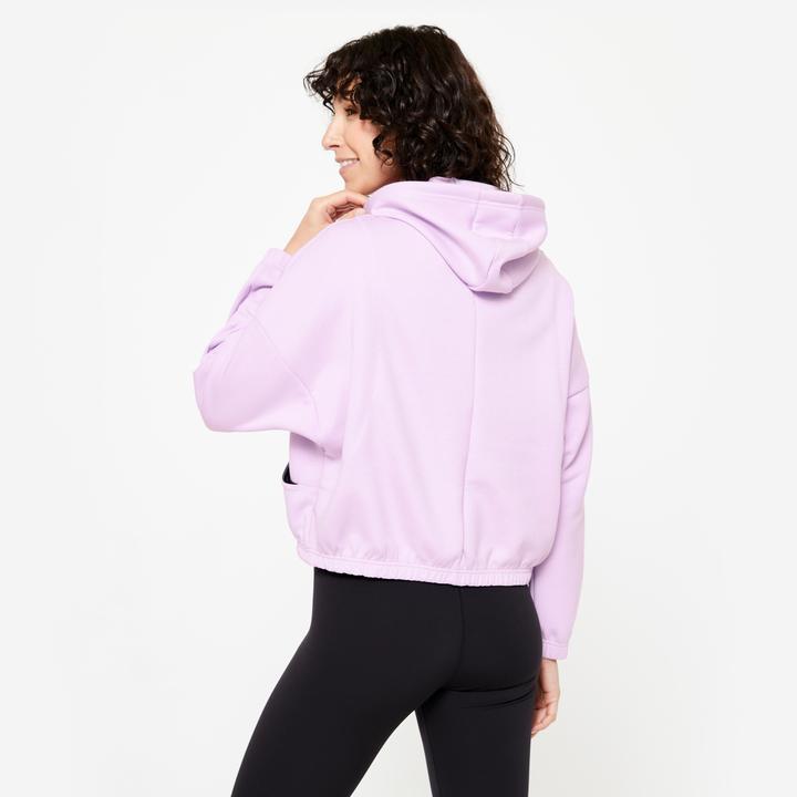 Produktbild Domyos Kapuzenjacke Damen - lila (S)