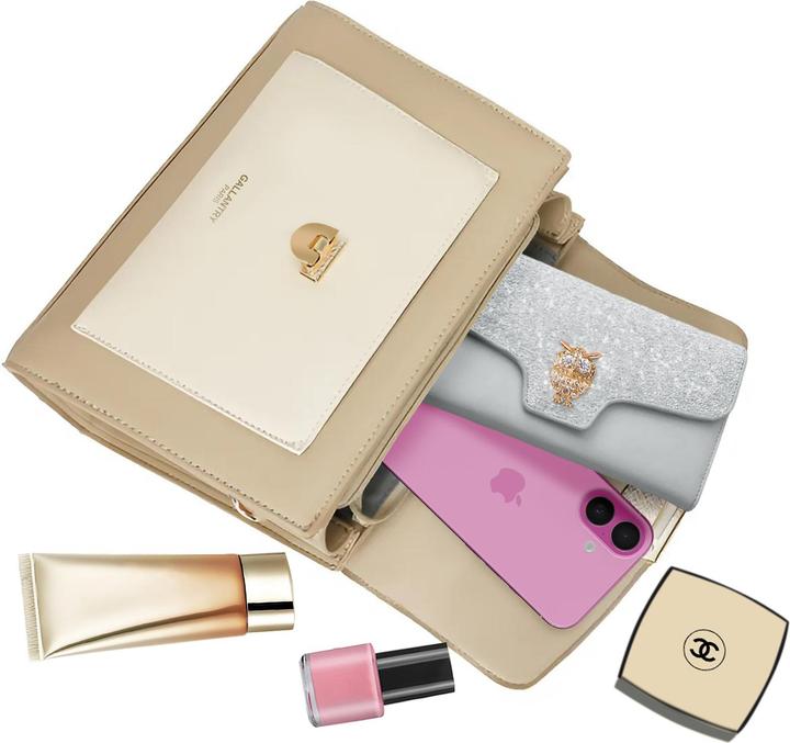Actual product image Gallantry A-9116-BEIGETAUPE Handtasche
