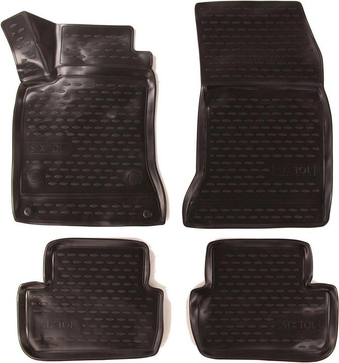 Sixtol 3D Rubber Floor Mats MERCEDES-BENZ A-Class, 2012-2018, W176, Europe