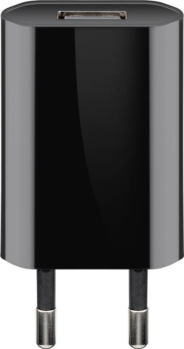 Actual product image Goobay USB A Charger Slim with Apple Lightning Cable (5 W)