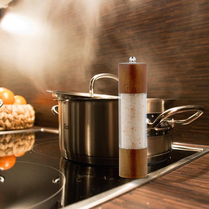 Actual product image Relaxdays 6-piece spice mill set (Various spices, Pepper, Herbs, Salt)