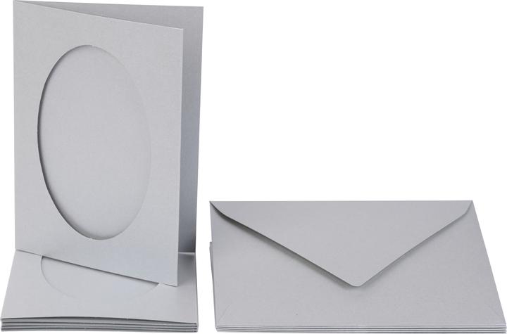 Actual product image Folia Passepartouts oval punching 220g/m² (5 pcs.)