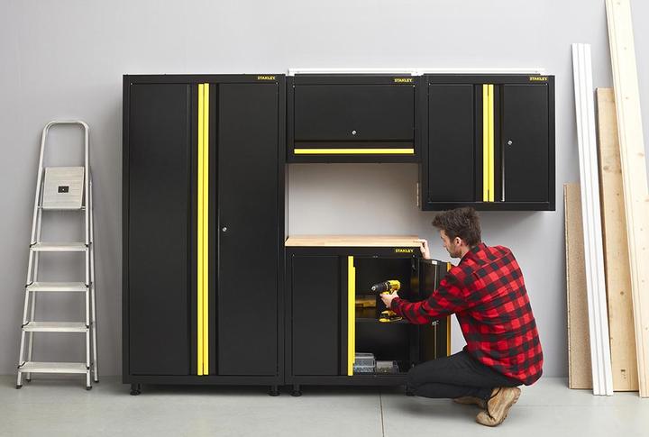 Actual product image Stanley Large RTA Workshop Cupboard 36 (93 cm, 183 cm)