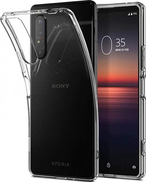 Produktbild Screenguard Sony Xperia 1 II Flexible TPU Clear Case (Sony Xperia 1 II)