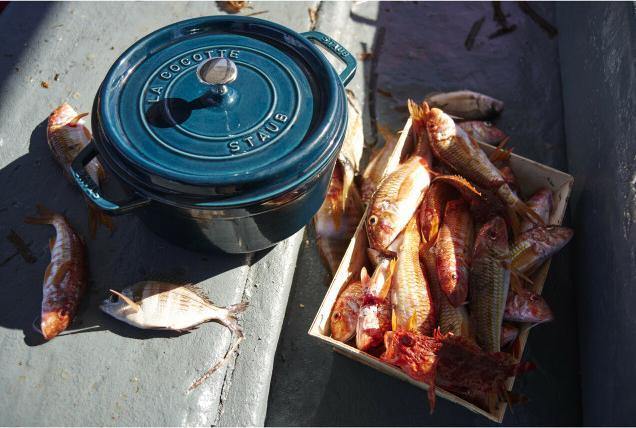 Actual product image Staub La Mer (24 cm, Casserole + Stewpot, Cast iron)
