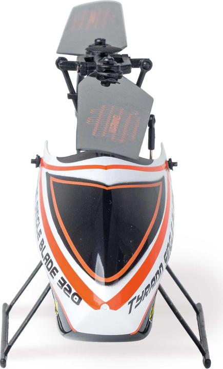 Actual product image Carson Tyrann Single Blade 320 Electric RTF orange