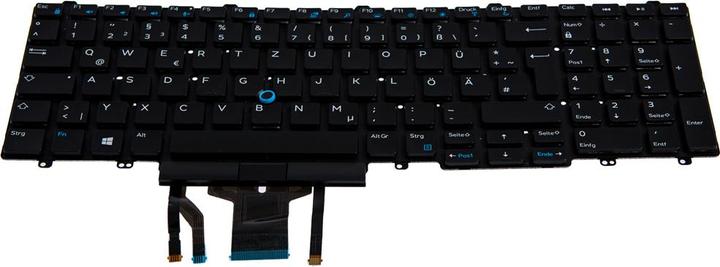 Image du produit Origin Storage KB-7FGP5, Clavier, Allemand, Clavier backlight, DELL, Dell Latitude 5550