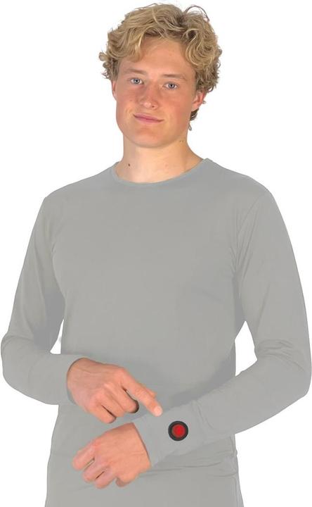 Immagine prodotto Glovii GJ1GM Camicia/Top Camicetta Girocollo Manica Lunga Elastam, Poliestere (M)