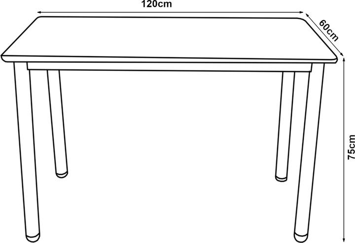 Image du produit En.Casa Tammela (120 x 60 x 75 cm)