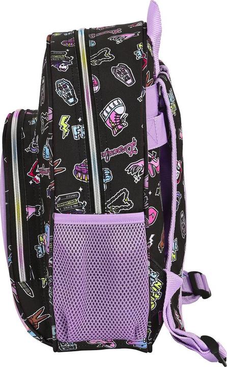 Produktbild Monster High Schulrucksack Creep Schwarz 28 x 34 x 10 cm
