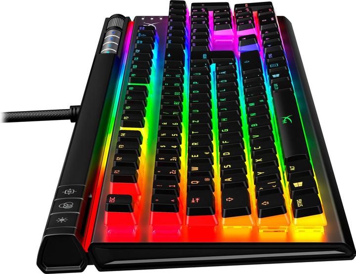 Produktbild HyperX Alloy Elite 2 mechanische Gaming Tastatur Red Switches Linear QWERTZ (DE-Layout) - Schwarz (DE, Kabelgebunden)