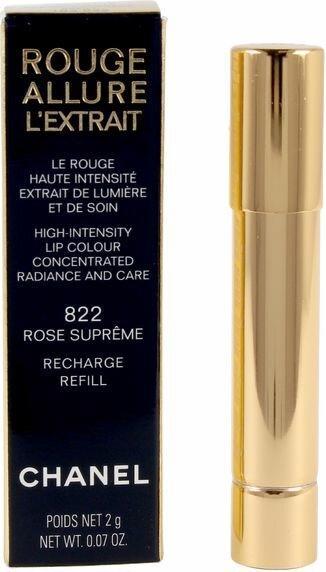 Chanel Rouge Allure L'Extrait Recharge No 822 (822 Rose Supreme)