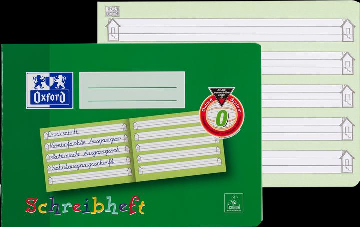 Produktbild Oxford Schreibheft A5 quer (A5, Liniert, Weicher Einband)