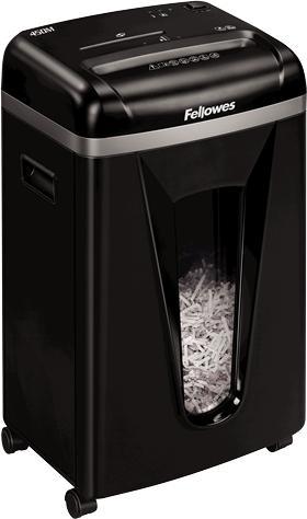 Image du produit Fellowes Powershred 450M - Destruction croisée - 22 cm - 2 x 12 mm - 22 l - boutons - 4 roues/roues (Micro-coupe)