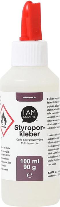 Image du produit Colle polystyrène transparente, 100 ml (120 g, 100 ml)