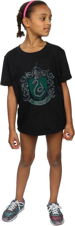Produktbild Girls Slytherin Cotton T-Shirt (140, 146)