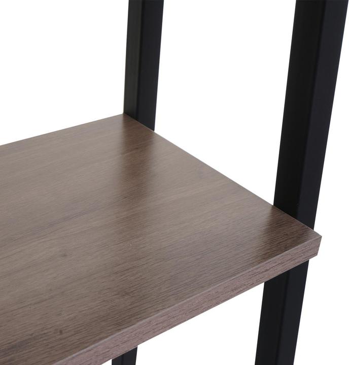 Image du produit Mendler Étagère HWC-K82, Industrial Métal Bois 155x64x25cm - gris-brun