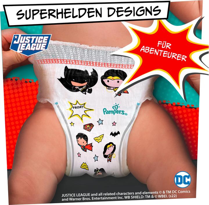 Immagine prodotto Pampers Pantaloni da supereroe Baby-Dry (Dimensione 6, Pacco mensile, 88 Pezzo/i)