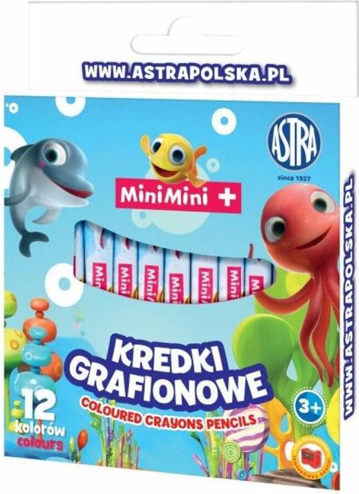 Immagine prodotto Astra Matite colorate Mini Mini 12 pezzi. (Multicolore, 12 x)