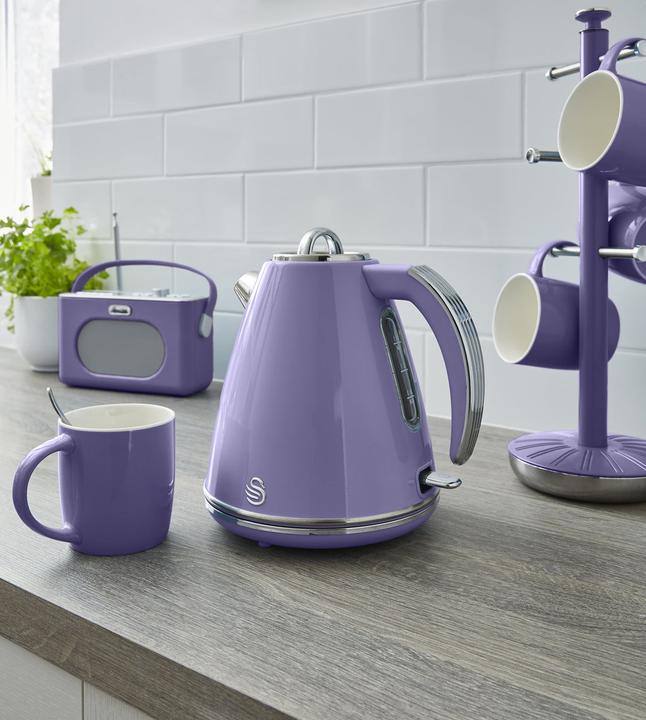 Produktbild Swan Retro Wasserkocher Violett (1.50 l)