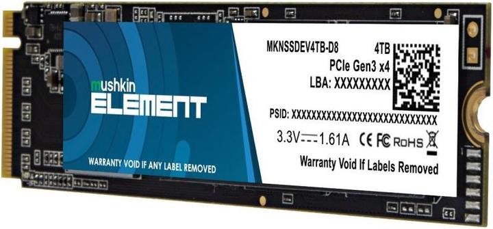 Actual product image Mushkin Element (4000 GB, 2.5")