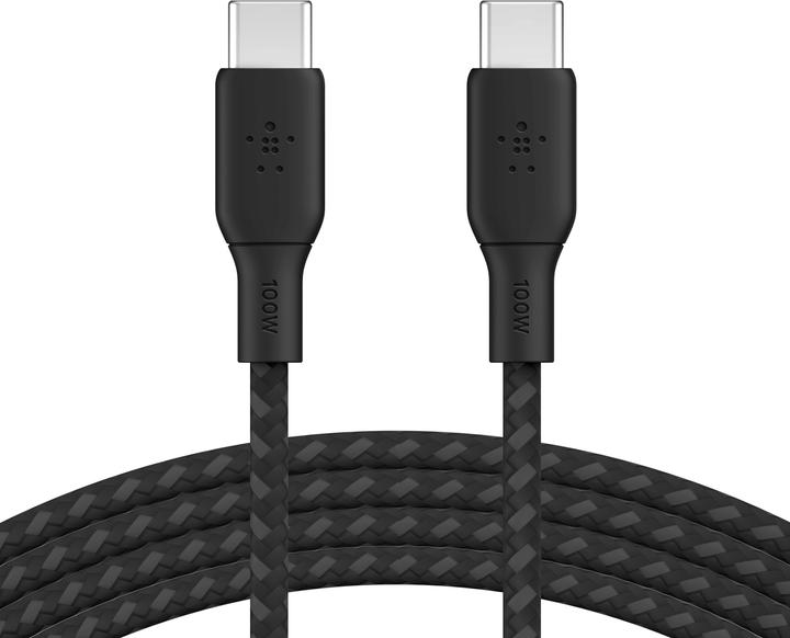 Image du produit Belkin USB type C - USB type C (2 m, USB 2.0, 100 W)