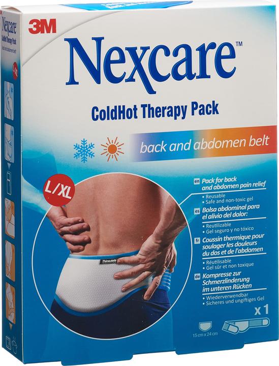 Immagine prodotto 3M Fascia posteriore dello zaino per la terapia del freddo e del caldo (1 x, 3384 ml, 675 g)