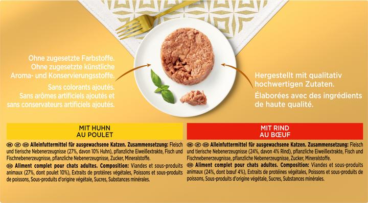 Immagine prodotto Gourmet Oro (Senior, Adulto, 4 pz., 85 g)