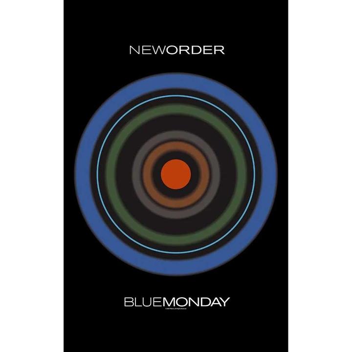 Produktbild New Order Poster Blue Monday Stoff