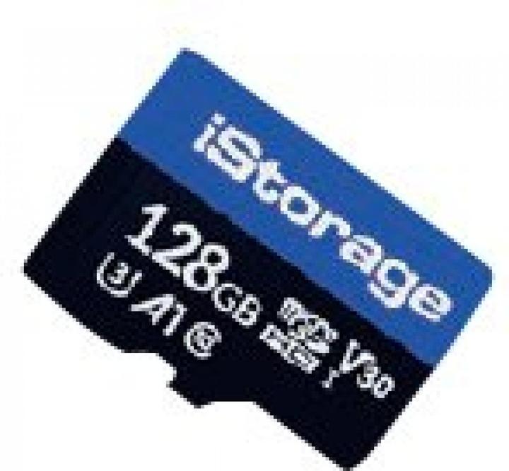 Actual product image iStorage microSD (1-Pack) (128 GB, microSDXC, U3, UHS-III)