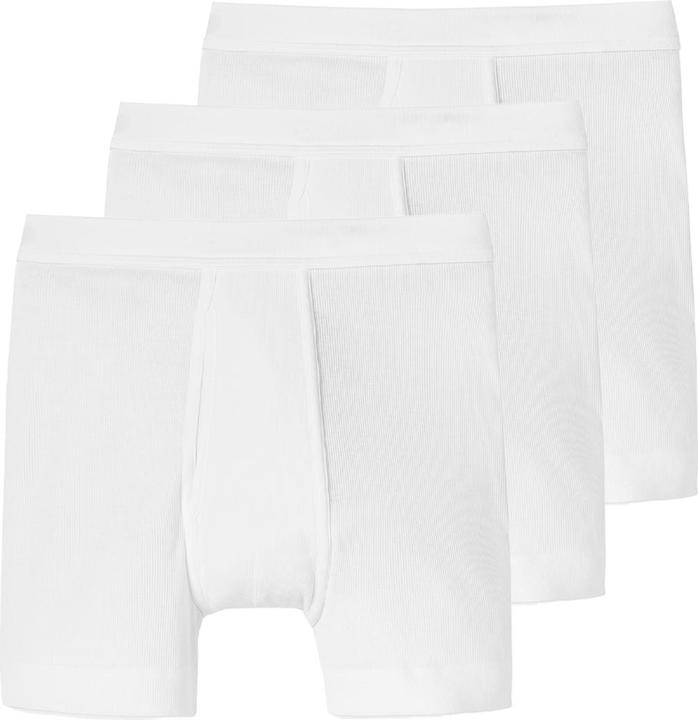 Image du produit Schiesser Lot de 3 shorts / pantalons Essentials double côte longue (M, Lot de 3)