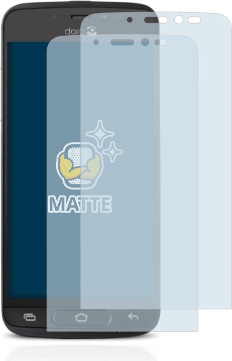 Actual product image BROTECT Anti-glare film Screen protector Matt screen protector film (2 Piece, Doro 8040)
